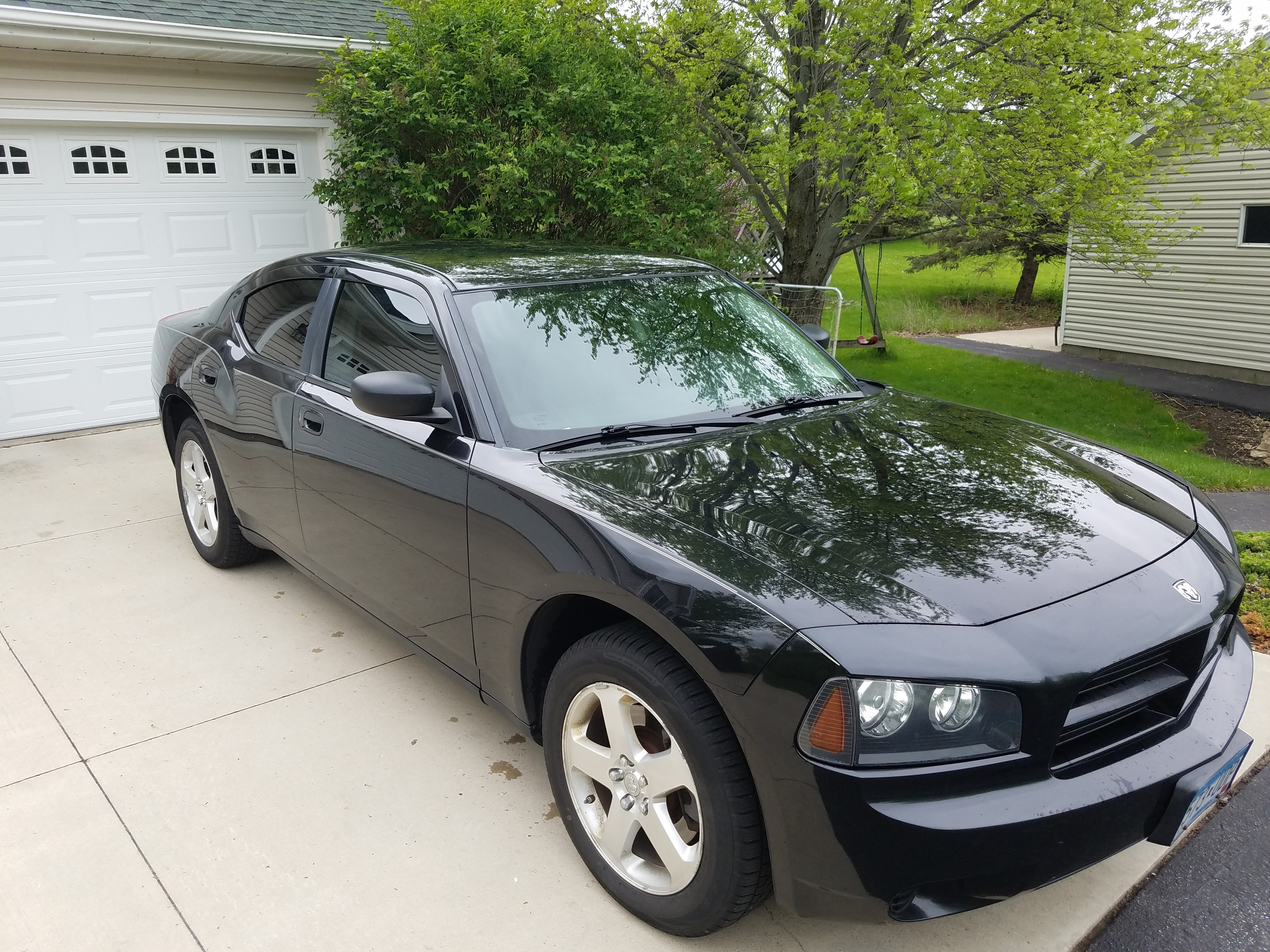 Black 2009 Dodge Charger